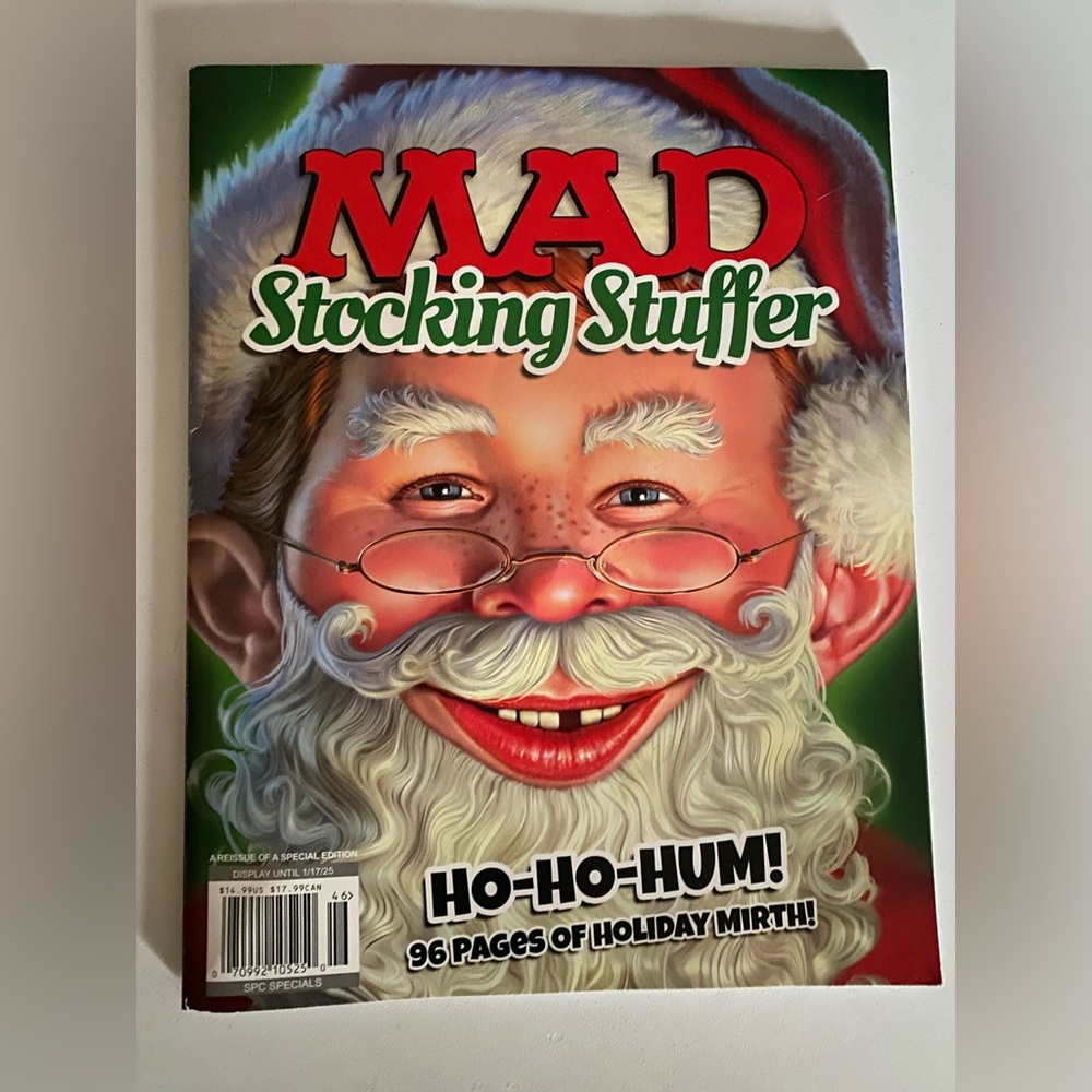 Mad Magazine Stocking Stuffer holiday edition
